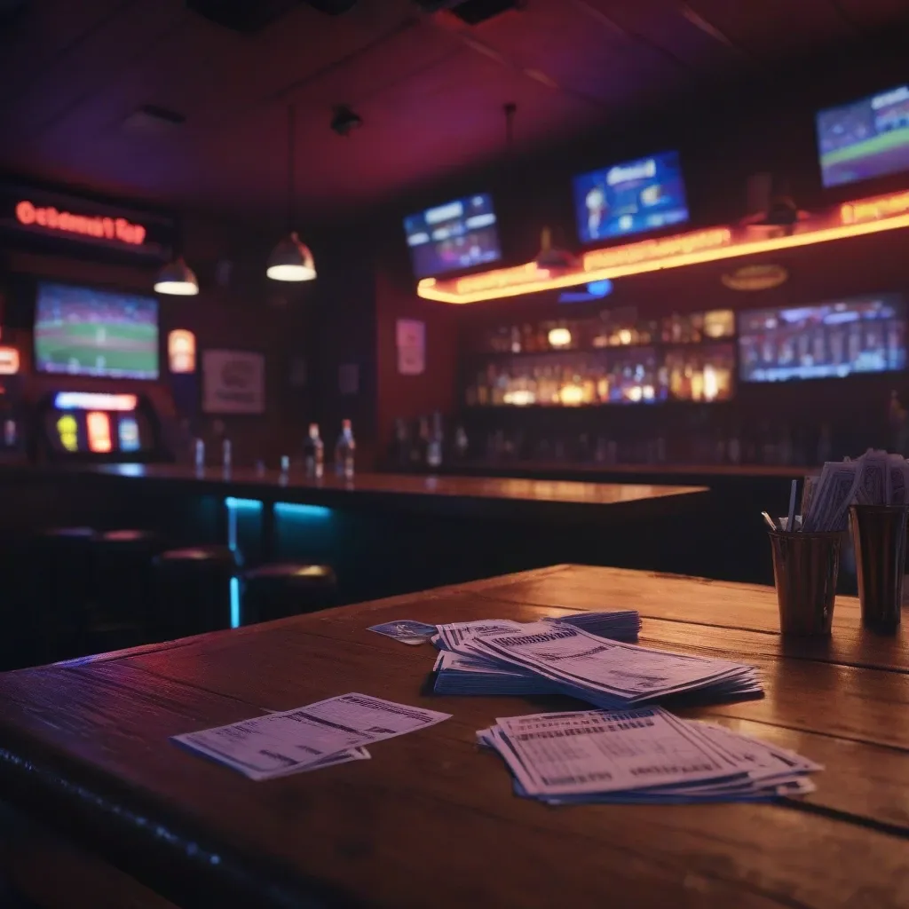 Lost Bet Bar Scene