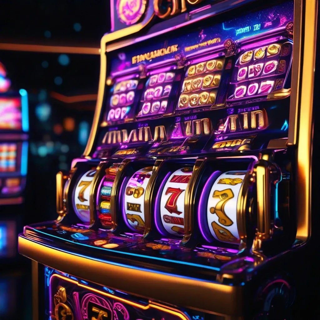 Neon Slot Machine