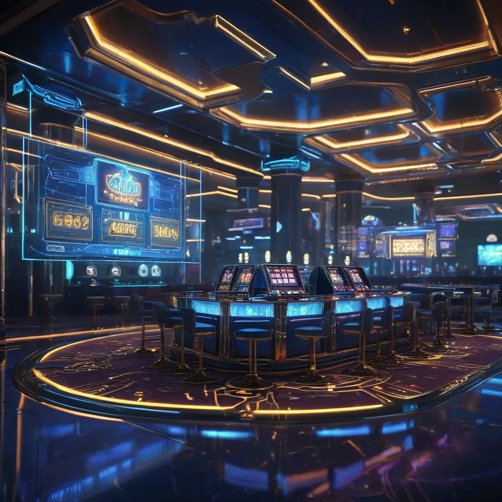 Transparent Casino Lobby